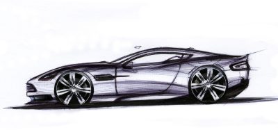 Aston Martin, Luxury, Performance, Elegance, Heritage Drawing