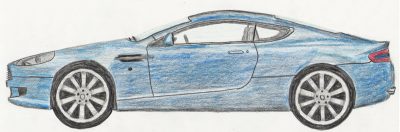 Aston Martin, Heritage, Luxury, Performance, Elegance Drawing