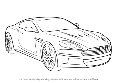 Aston Martin, Heritage, Luxury, Performance, Elegance Drawing