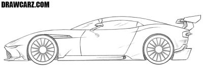 Aston Martin, Heritage, Elegance, Luxury, Performance Drawing