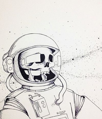 Astronaut, Adventure, Discovery, Exploration, Space Drawing