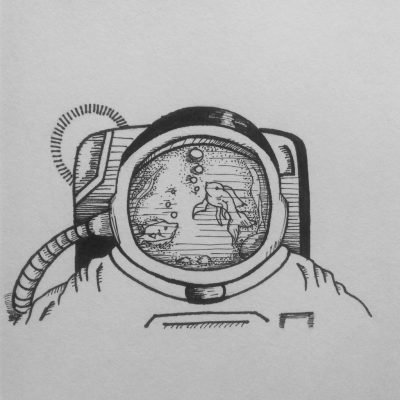 Astronaut, Adventure, Science, Exploration, Space Drawing