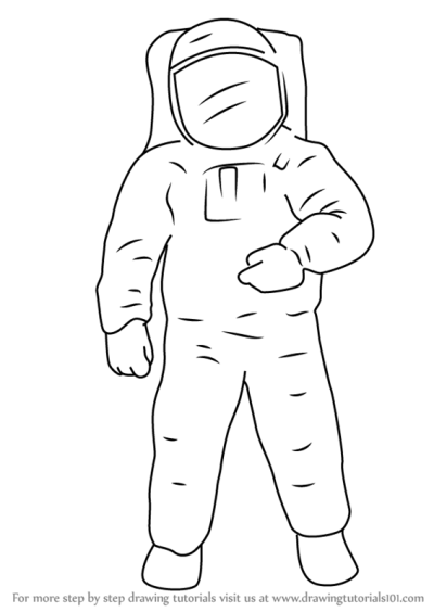 Astronaut, Adventure, Science, Exploration, Space Drawing