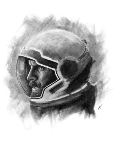 Astronaut, Adventure, Exploration, Space, Discovery Drawing