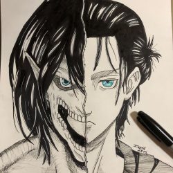 Attack On Titan Drawing Sketch