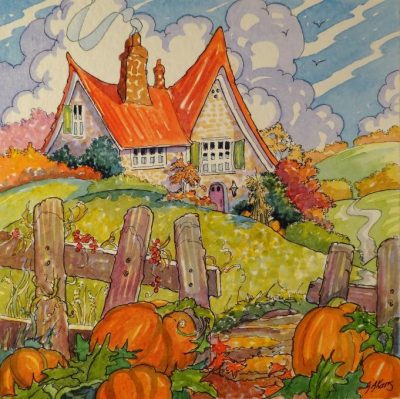 Autumn, Harvest, Transition, Colors, Crisp Drawing