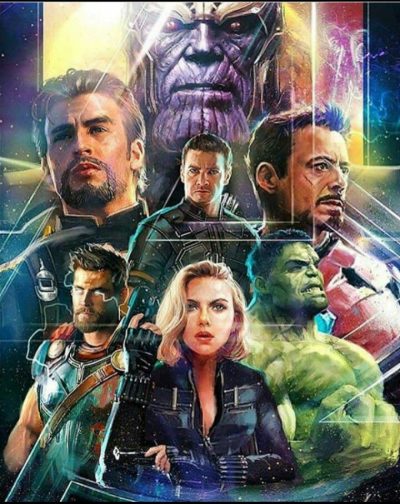 Avengers Endgame, Redemption, Sacrifice, Infinity Stones, Time Travel Drawing