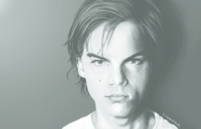 Avicii, DJ, Producer, Legend, Music Drawing