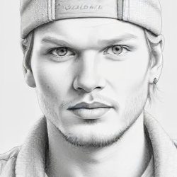 Avicii Drawing Art Sketch Image