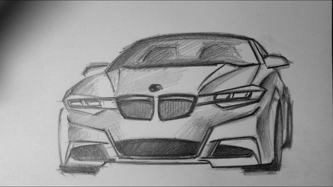 BMW Drawing Amazing Sketch