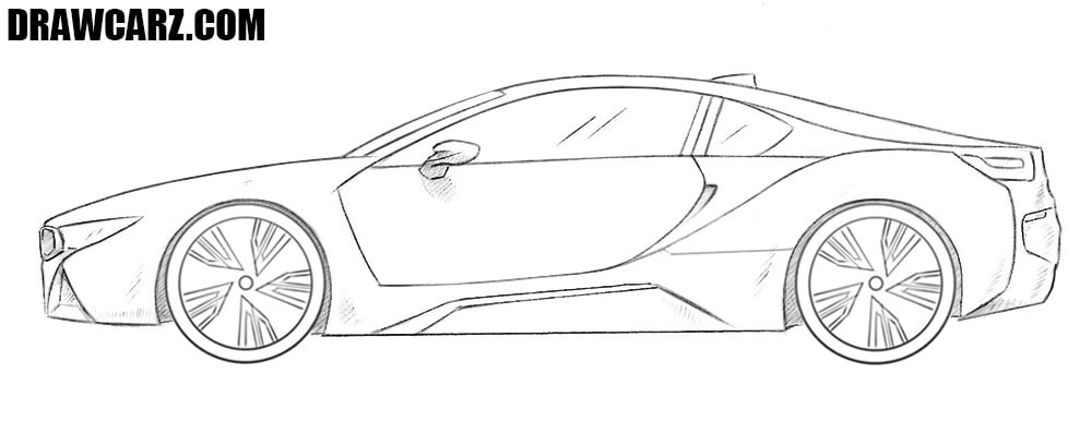 BMW Drawing Artistic Sketching