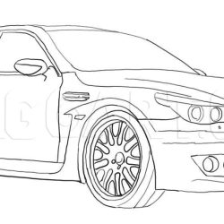 BMW Drawing Hand drawn Sketch