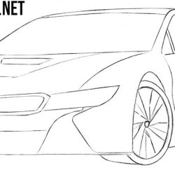 BMW Drawing Image