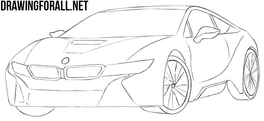 BMW Drawing Image