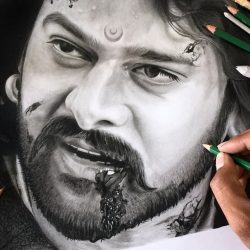 Baahubali Drawing