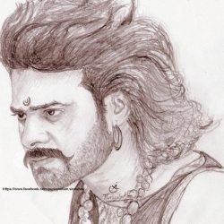 Baahubali Drawing Picture