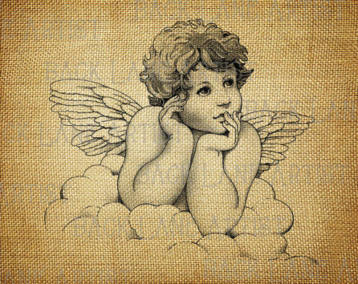 Baby Angel Drawing Artistic Sketching