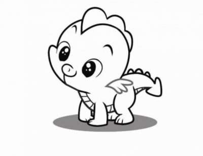 Baby Animal, Adorable, Tiny, Playful, Cute Drawing