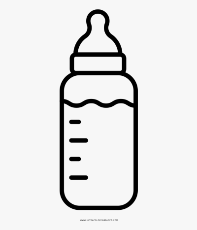 Baby Bottle, Infant, Nurturing, Essentials, Feeding Drawing