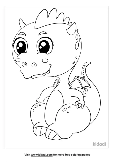 Baby Dragon, Adventurous Spirit, Fire-Breathing, Mythical Companion, Fantasy Creature Drawing