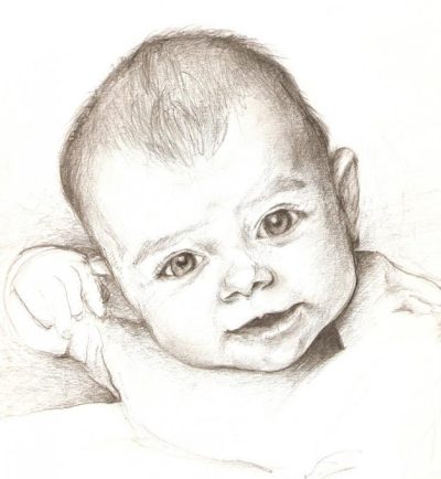 Baby Love, Baby Bliss, Baby Smile, Baby Cuddle, Baby Joy Drawing