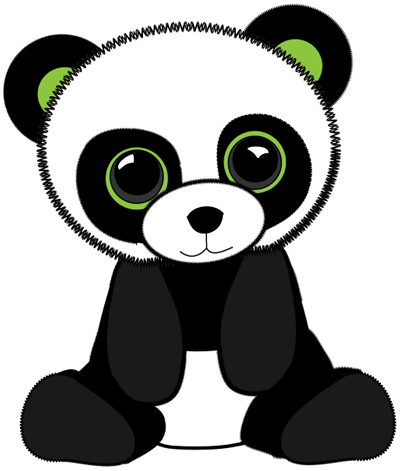 Baby Panda, Cute Animal, Adorable Cub, Bamboo Lover, Playful Nature Drawing