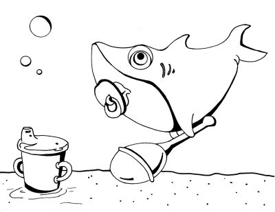 Baby Shark, Catchy Tune, Doo Doo, Family Fun, Ocean Adventure Drawing