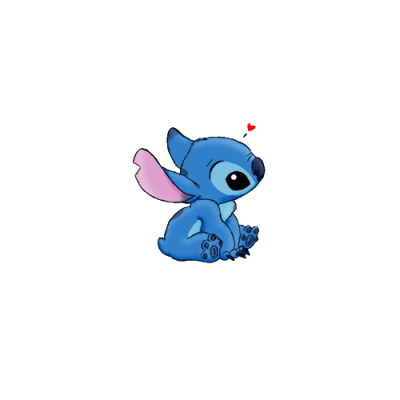 Baby Stitch, Soft Fabric, Cute Plush, Adorable Toy, Lovable Companion Drawing