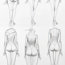 Back Reference Drawing Art Sketch Image