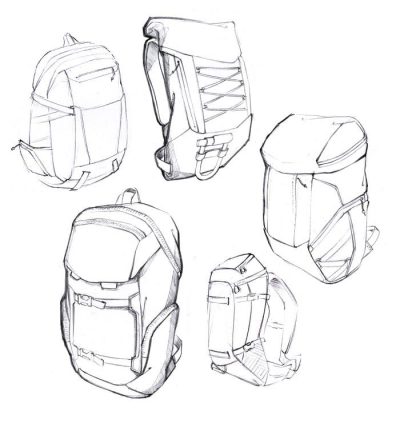 Backpack, Storage, Adventure, Exploration, Travel Drawing