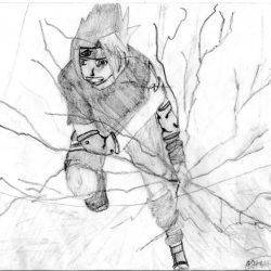 Bad Sasuke Drawing Hand drawn Sketch