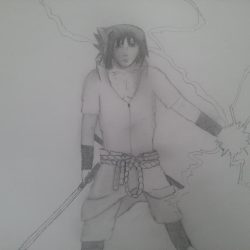 Bad Sasuke Drawing Sketch