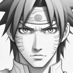 Bad Sasuke Drawing Sketch Photo