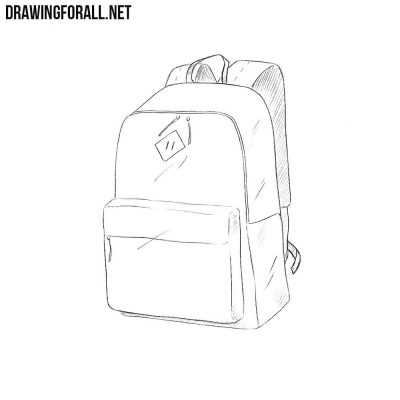 Bag, Tote, Backpack, Satchel, Purse Drawing