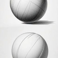 Ball Drawing Art Sketch Image