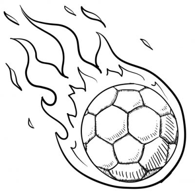 Ball, Fun, Sport, Game, Activity Drawing