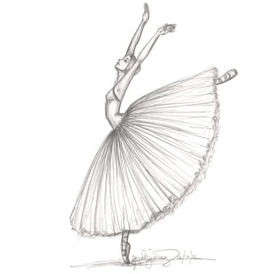 Ballet, Artistry, Performance, Grace, Dance Drawing