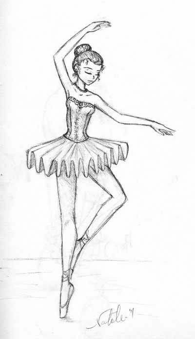 Ballet, Dance, Performance, Artistry, Grace Drawing