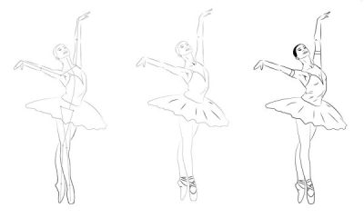 Ballet, Artistry, Performance, Grace, Dance Drawing