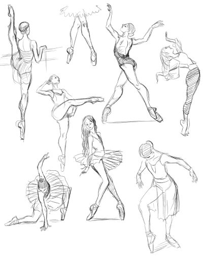 Ballet, Grace, Artistry, Performance, Dance Drawing