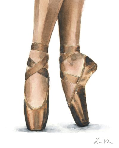 Ballet Shoes, Personal Growth, Dance Journey, Artistic Aspiration, Family Bonds Drawing