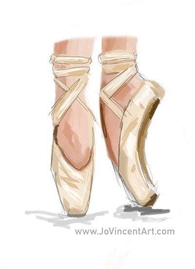 Ballet, Performance, Grace, Dance, Artistry Drawing