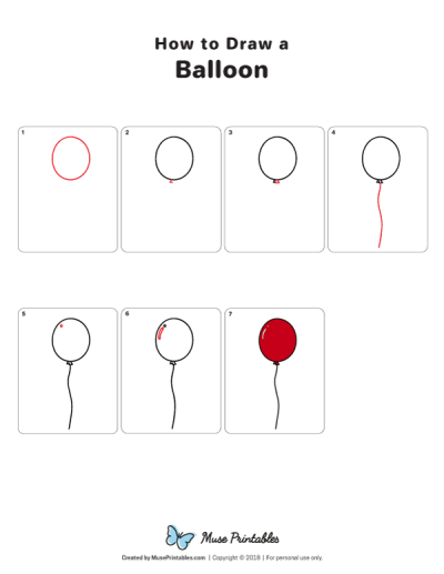 Balloon, Air, Colorful, Celebration, Float Drawing