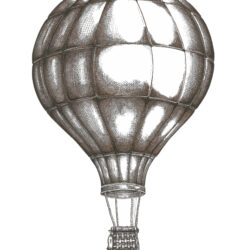 Balloon Drawing Artistic Sketching