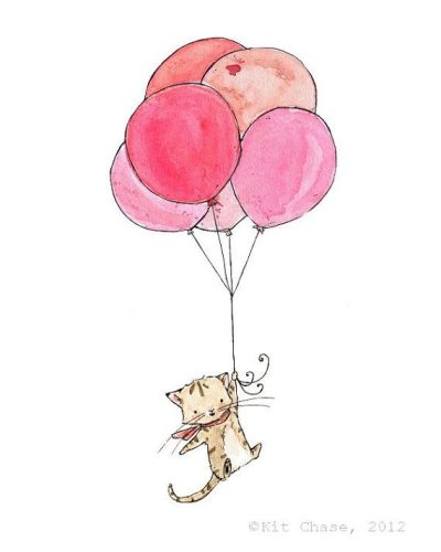 Balloons, Festivity, Decor, Party, Celebration Drawing