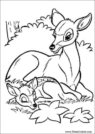 Bambi, Growth, Friendship, Forest, Adventure Drawing