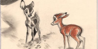 Bambi, Growth, Forest, Loss, Friendship Drawing