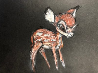 Bambi, Friendship, Survival, Growth, Forest Drawing