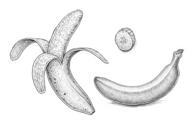 Banana, Snack, Yellow, Fruit, Tropical Drawing