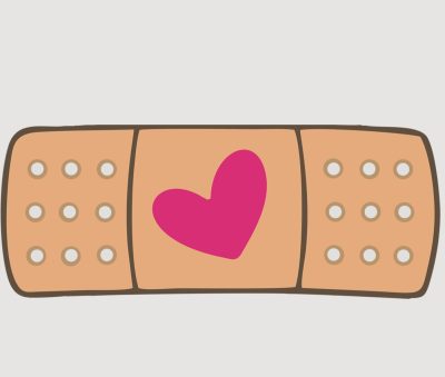 Band Aid, Support, Relief, Care, Healing Drawing